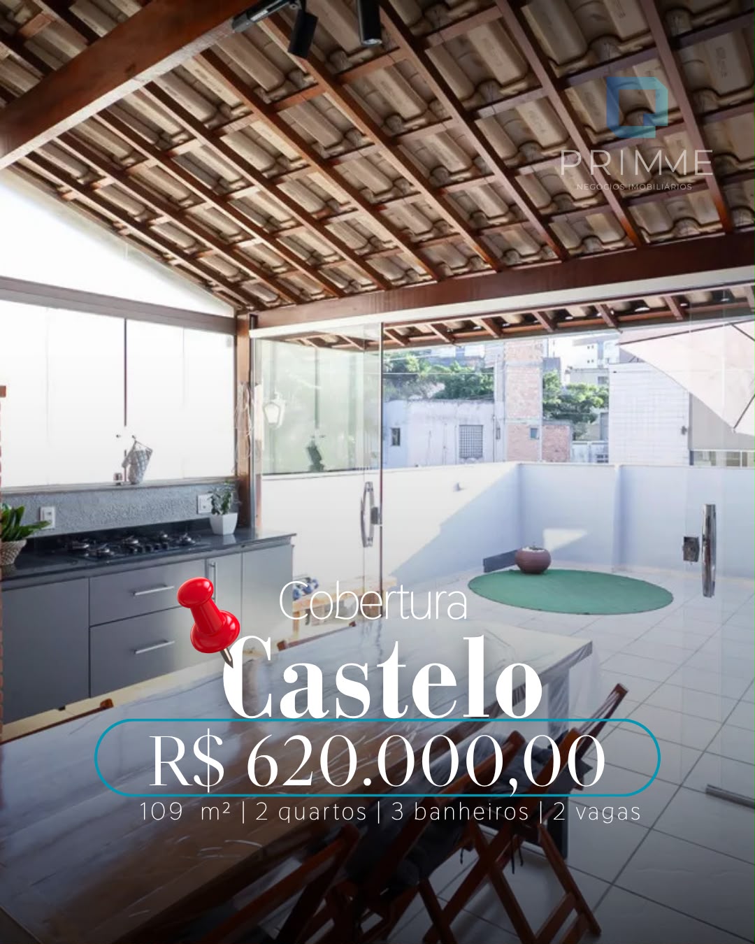 Foto principal de Excelente cobertura no bairro Castelo.