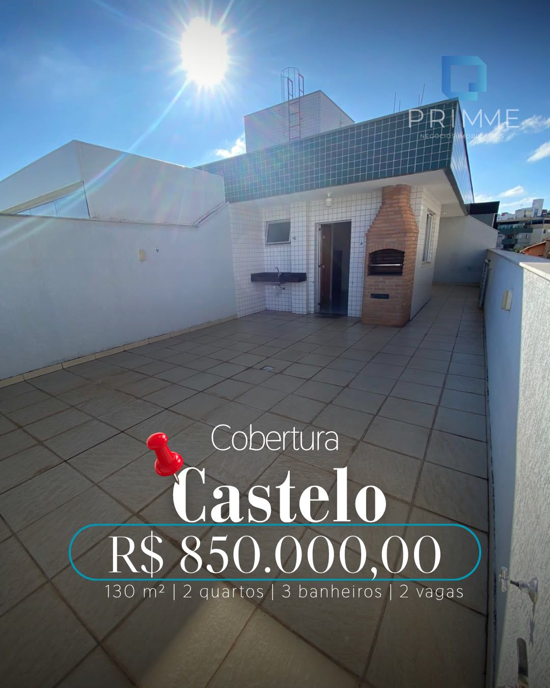 Foto principal de Excelente cobertura de 2Quartos no bairro Castelo.