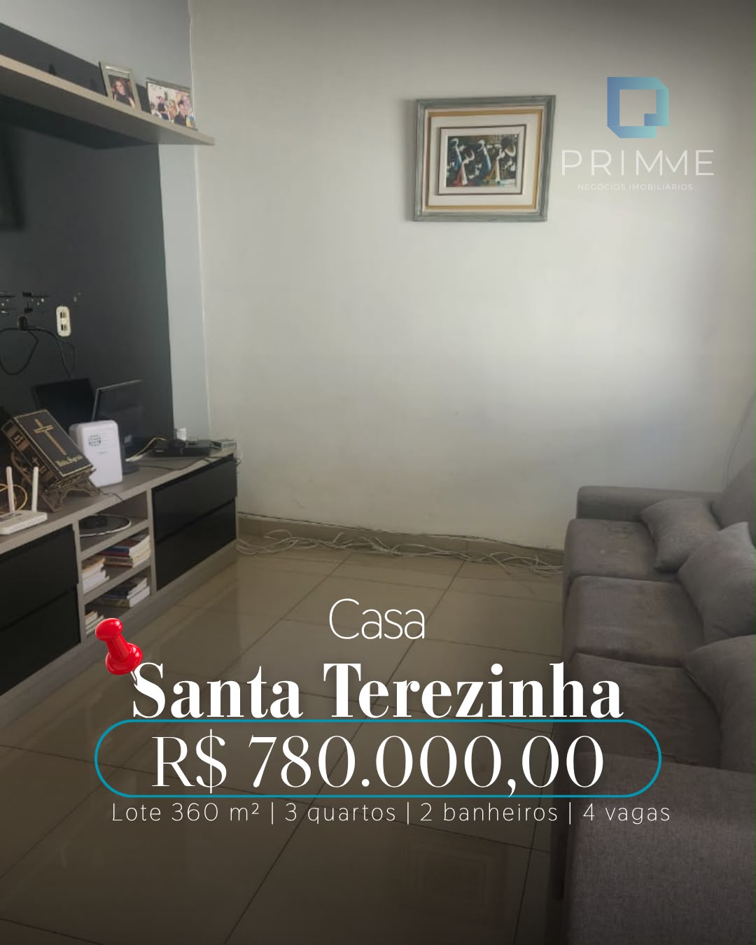 Foto principal de Excelente casa Linear no bairro Santa Terezinha.