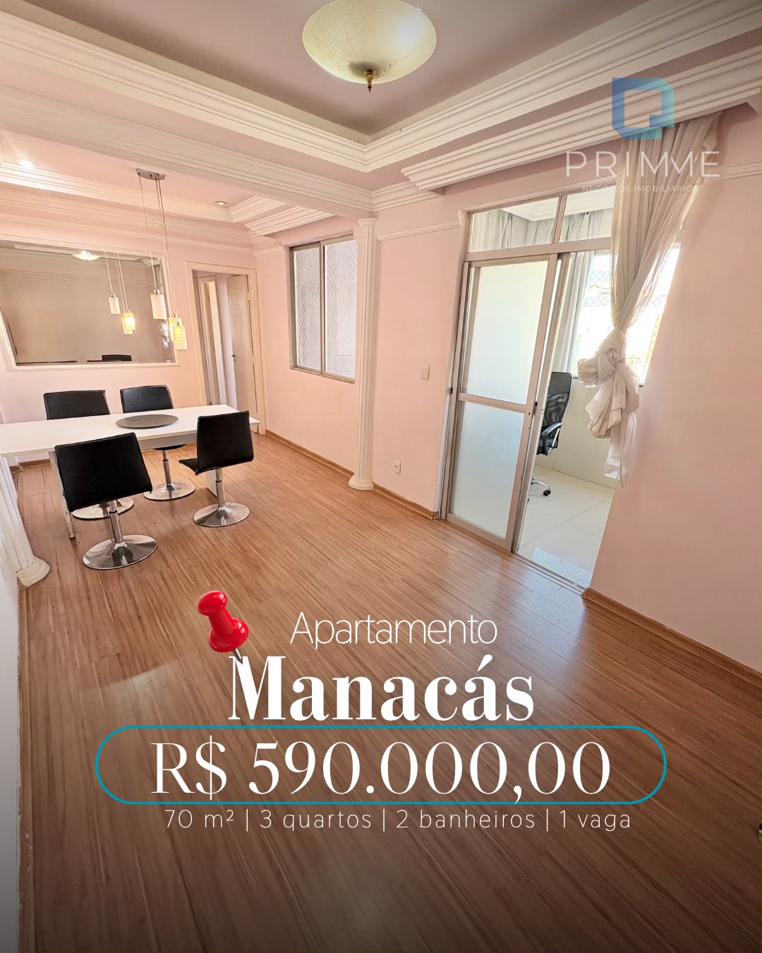 Foto principal de Excelente apartamento com elevador no bairro Manacás.