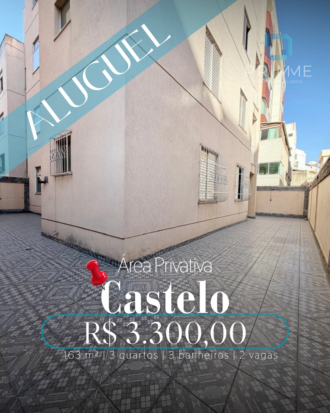 Foto principal de Excelente área privativa para locação no bairro Castelo.