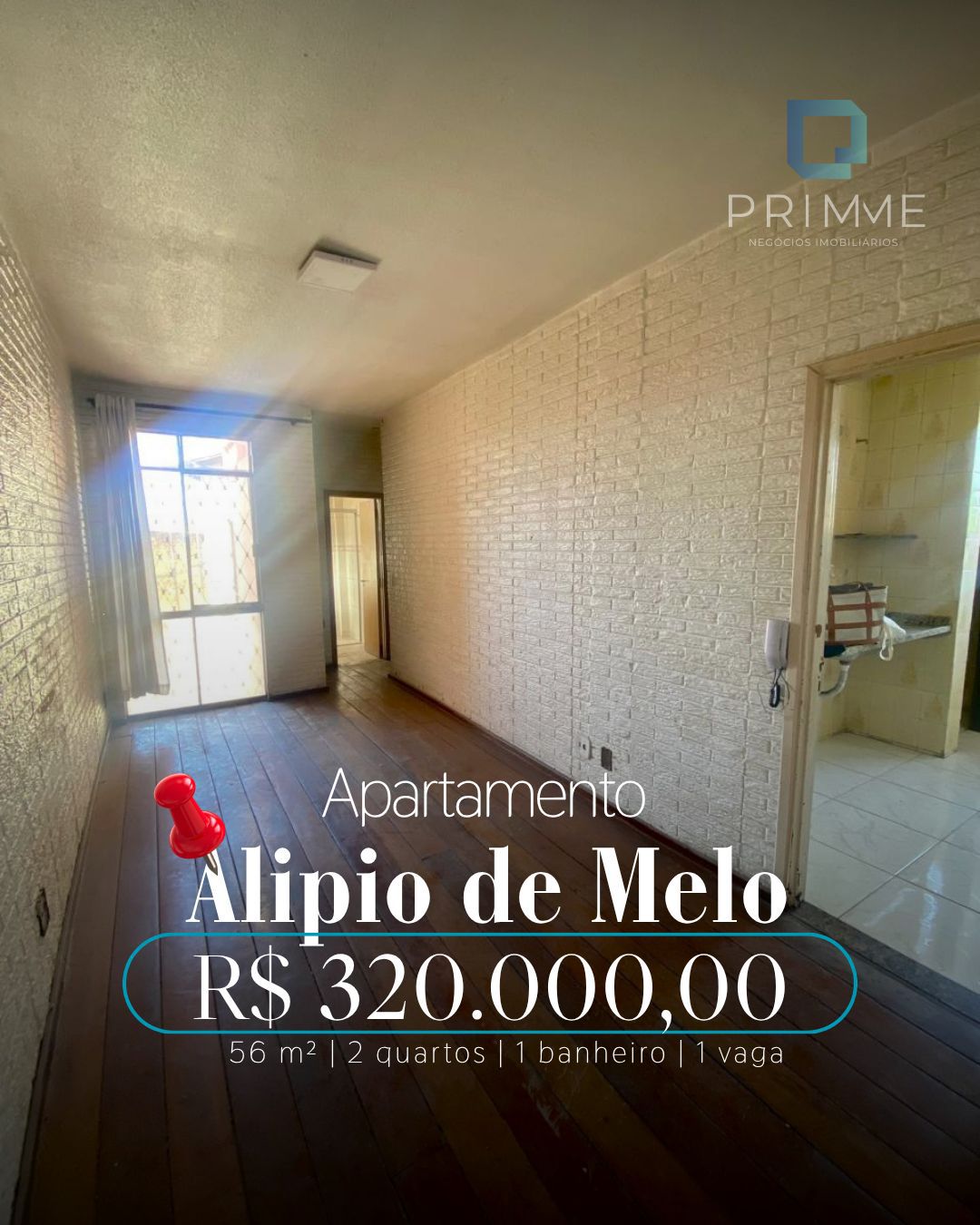 Foto principal de Apartamento de 02 quartos no bairro Alipio de Melo.