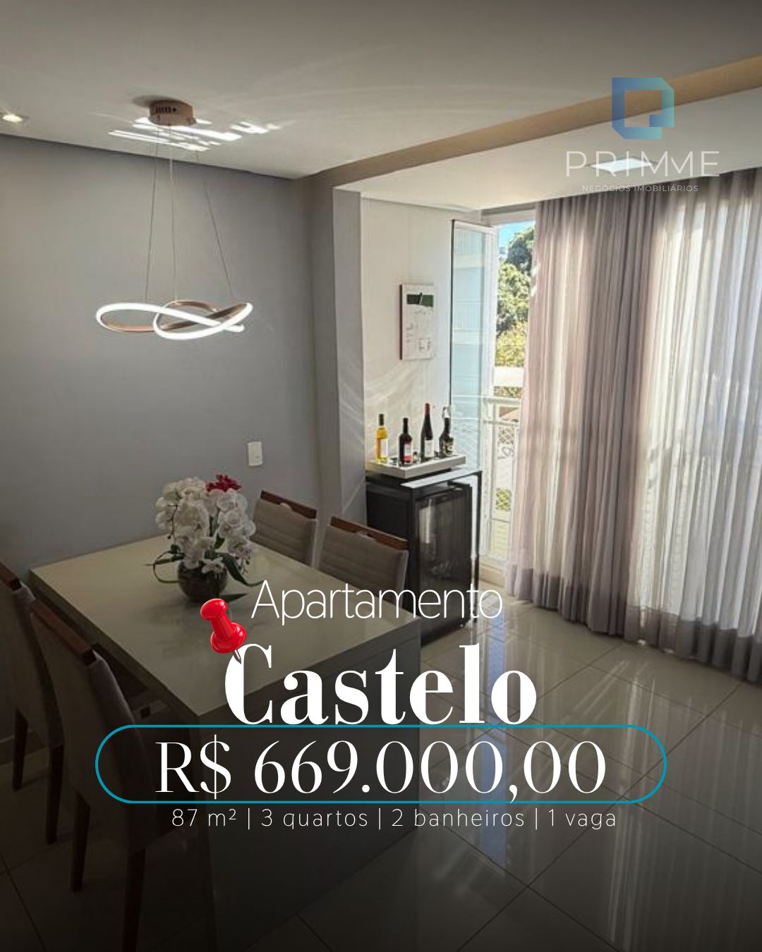 Foto principal de Excelente apartamento com lazer no bairro Castelo.
