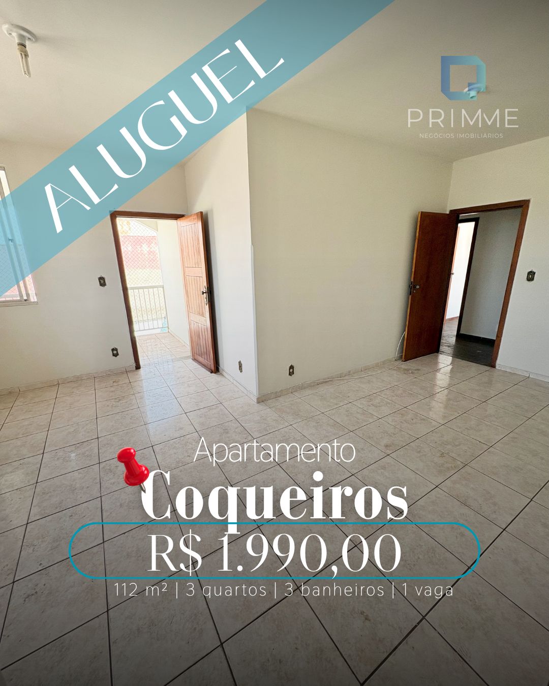 Foto principal de Excelente apartamento para locação no bairro Coqueiros.
