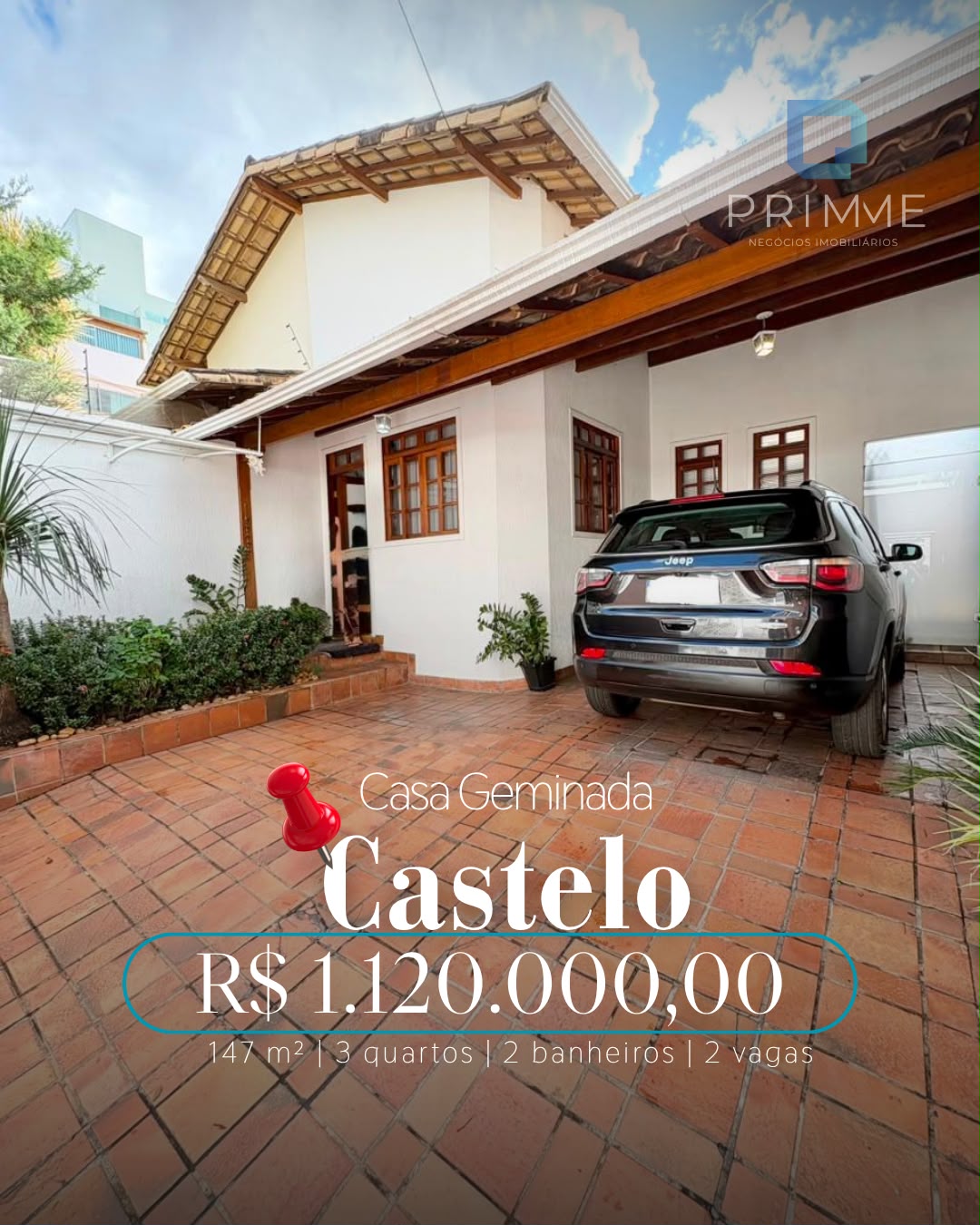 Foto principal de Excelente casa linear no bairro Castelo.