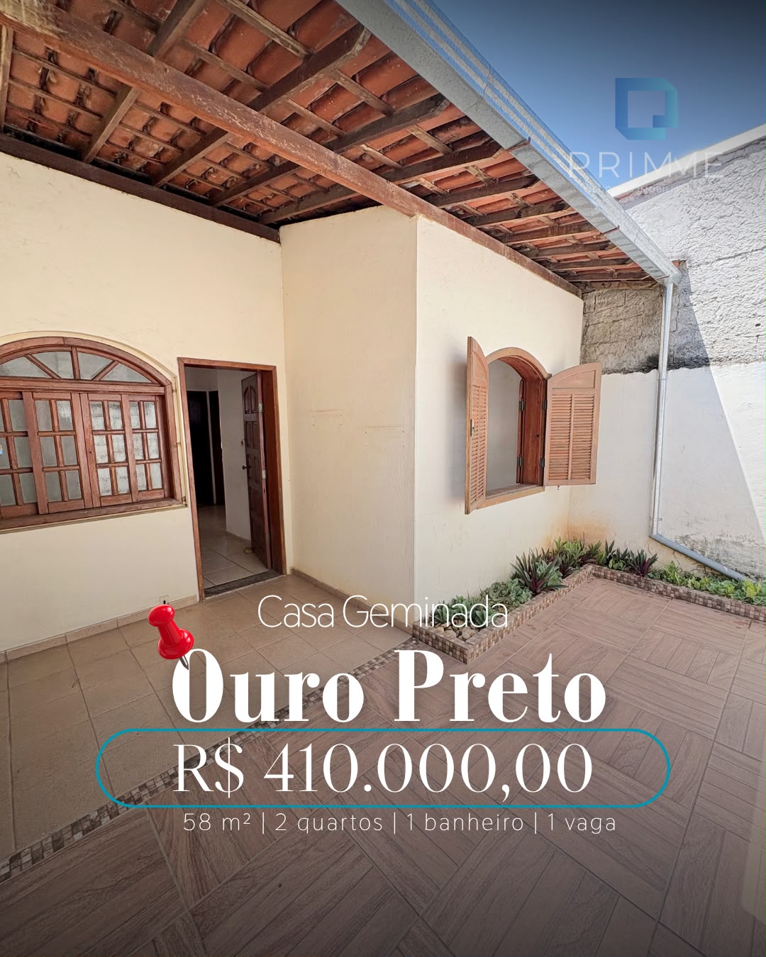 Foto principal de Excelente Casa Geminada no bairro Ouro Preto.