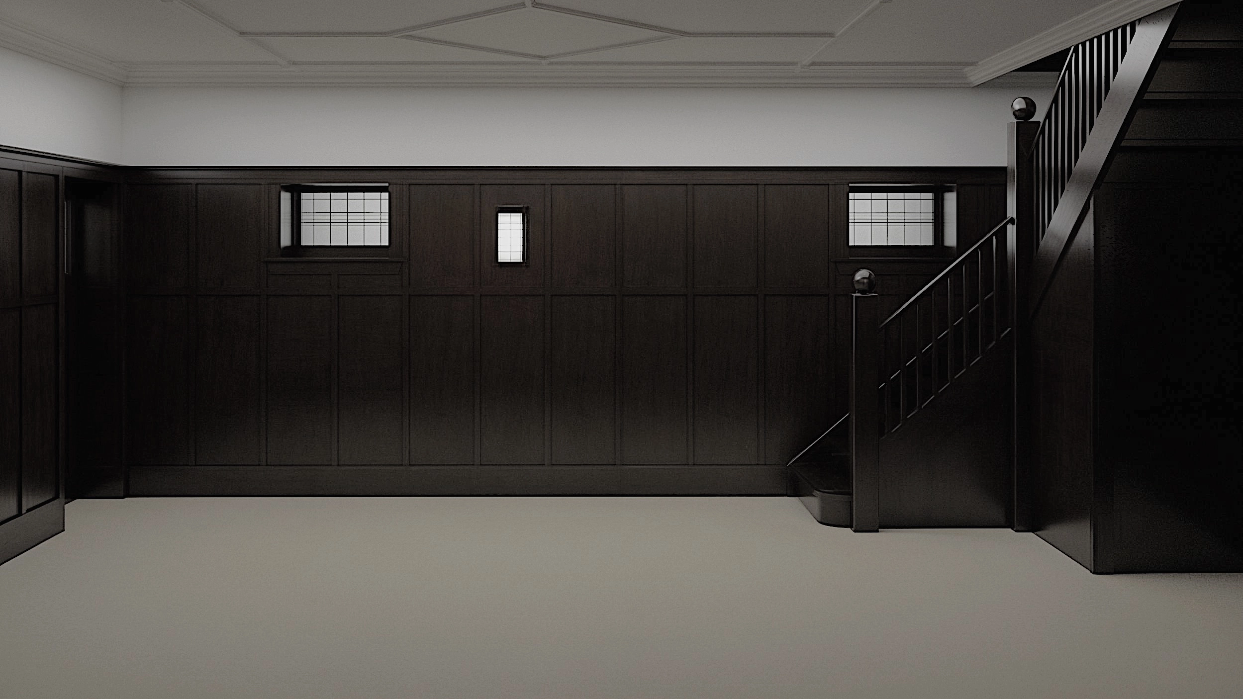 Modern House render 2