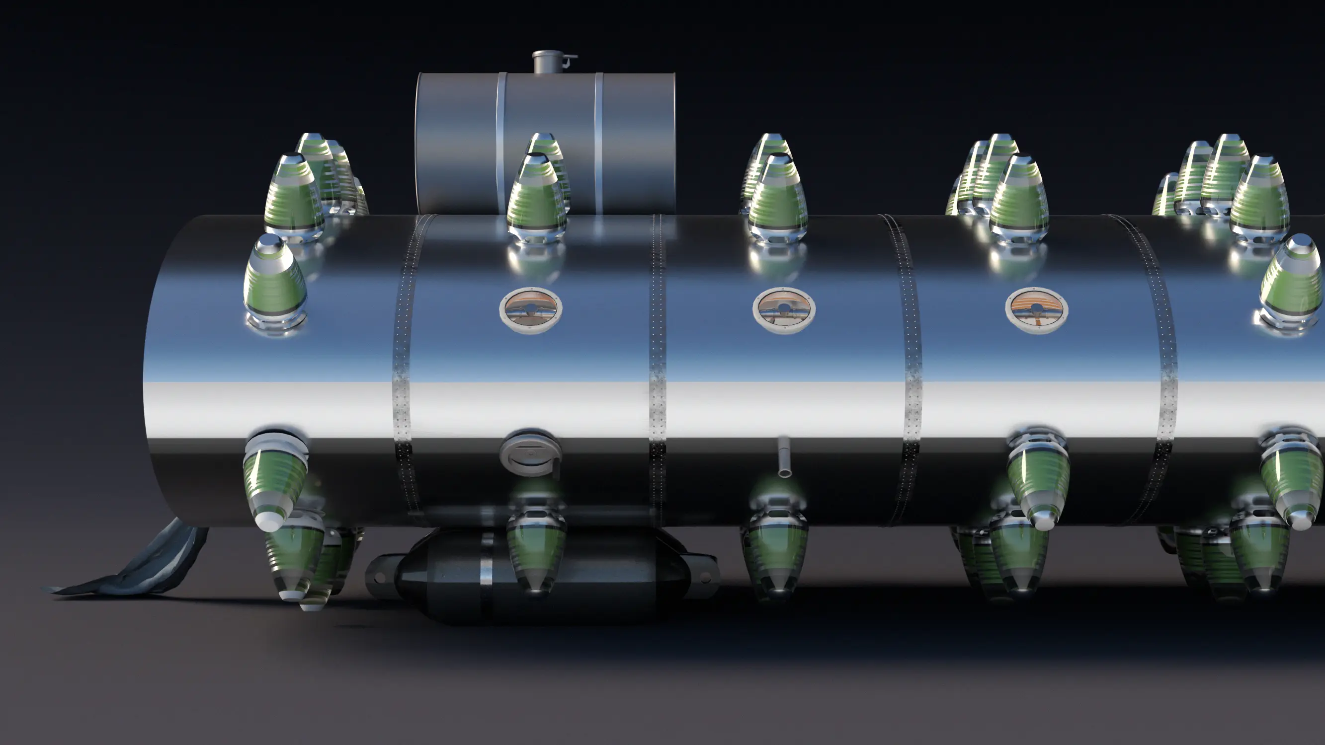 Survival Shelter render 2