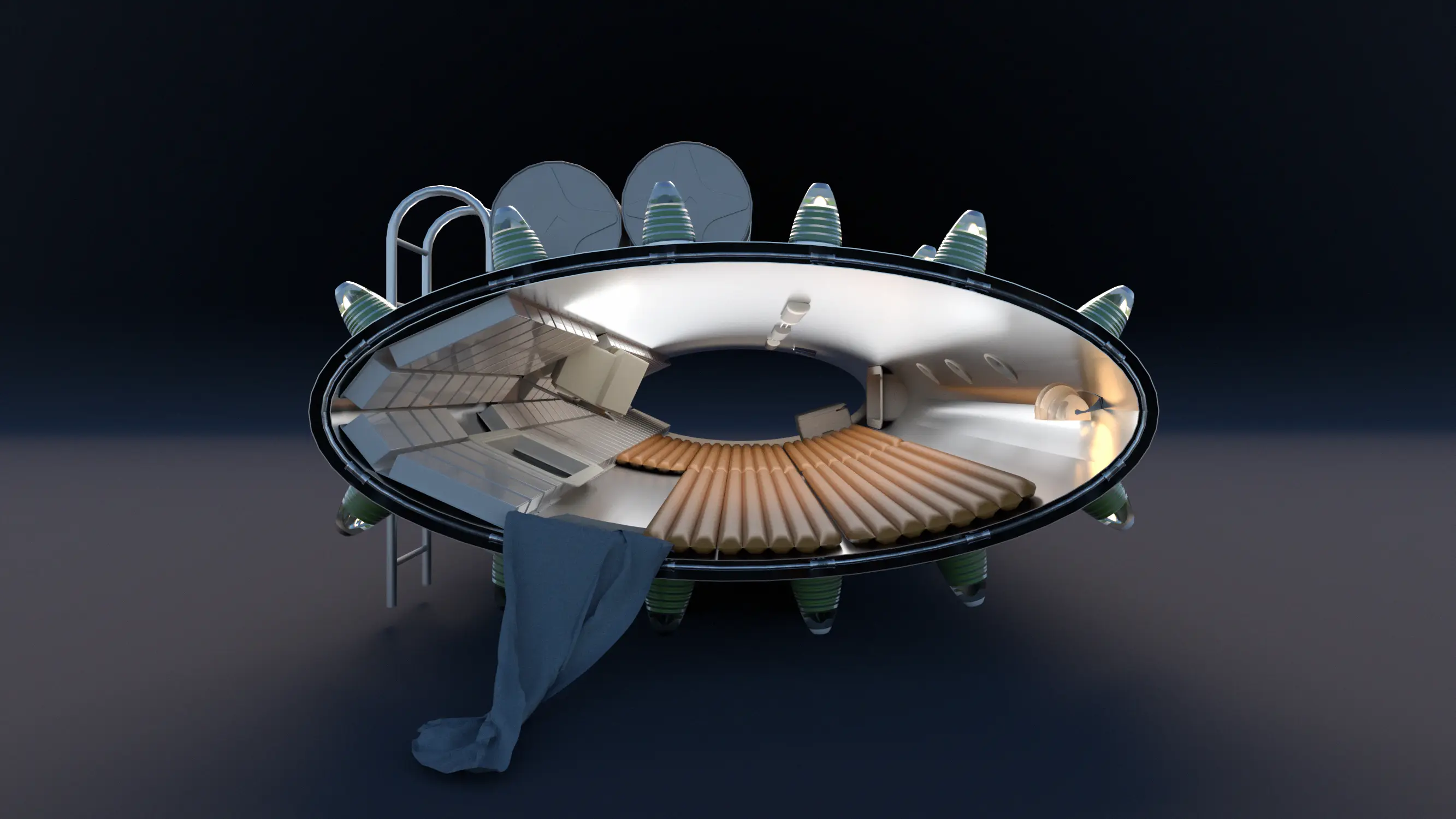 Survival Shelter render 2