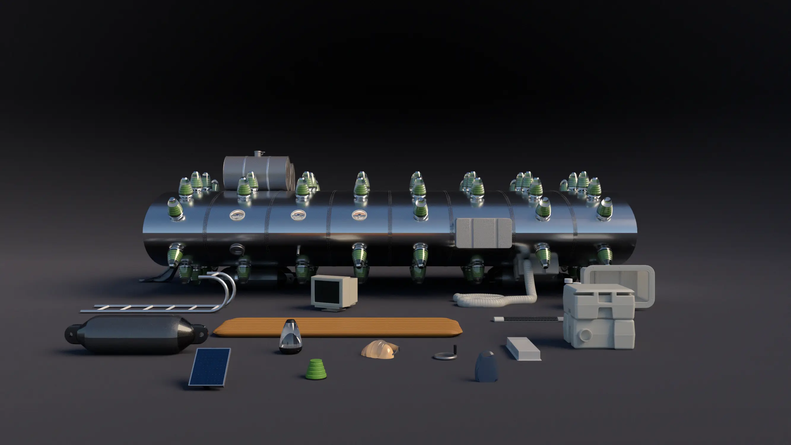 Survival Shelter render 2