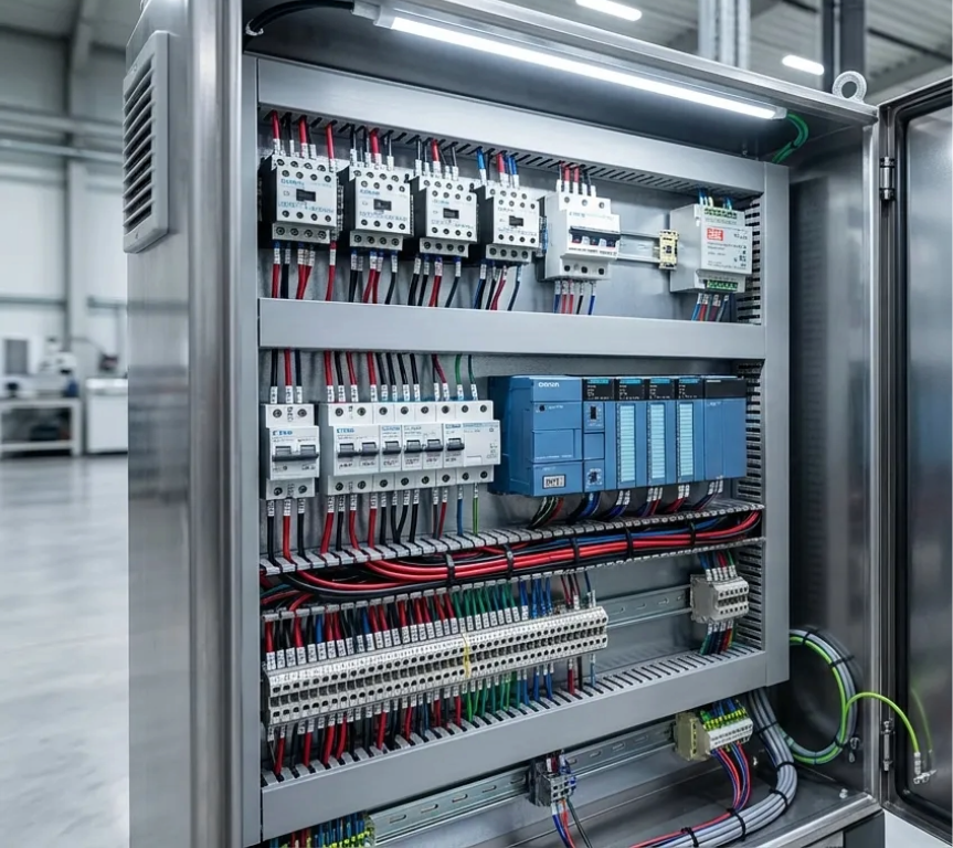 Conectividad eléctrica y montaje de tableros