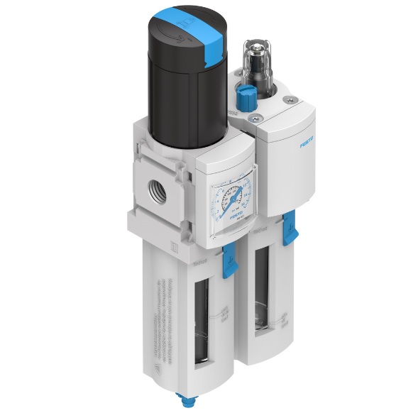 UNIDAD DE MANTENIMIENTO COMBINADA TAMAÑO MS4 ROSCA 1/4"",40 MICRAS, 12 BAR MSB4-1/4-FRC5:J1M1 - 1