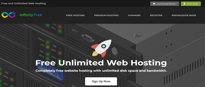infinityfree nameservers