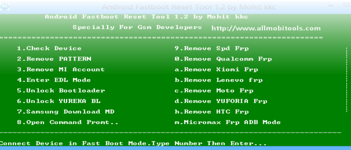 android fastboot tool