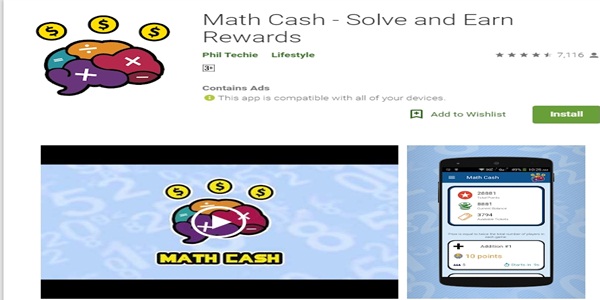 Math Cash App Review! Earn Solving Simple Questions | iTriedDis.com