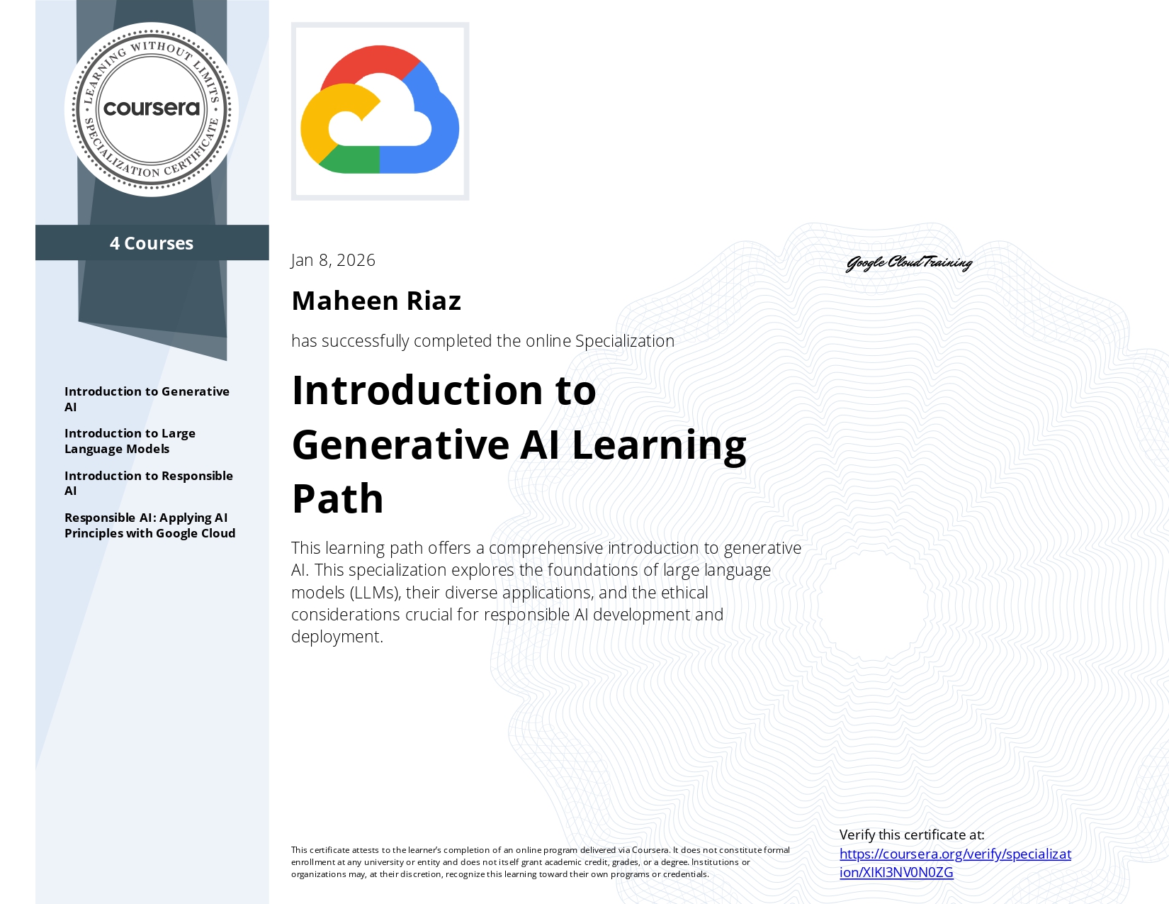 Coursera Course XIKI3NV0N0ZG