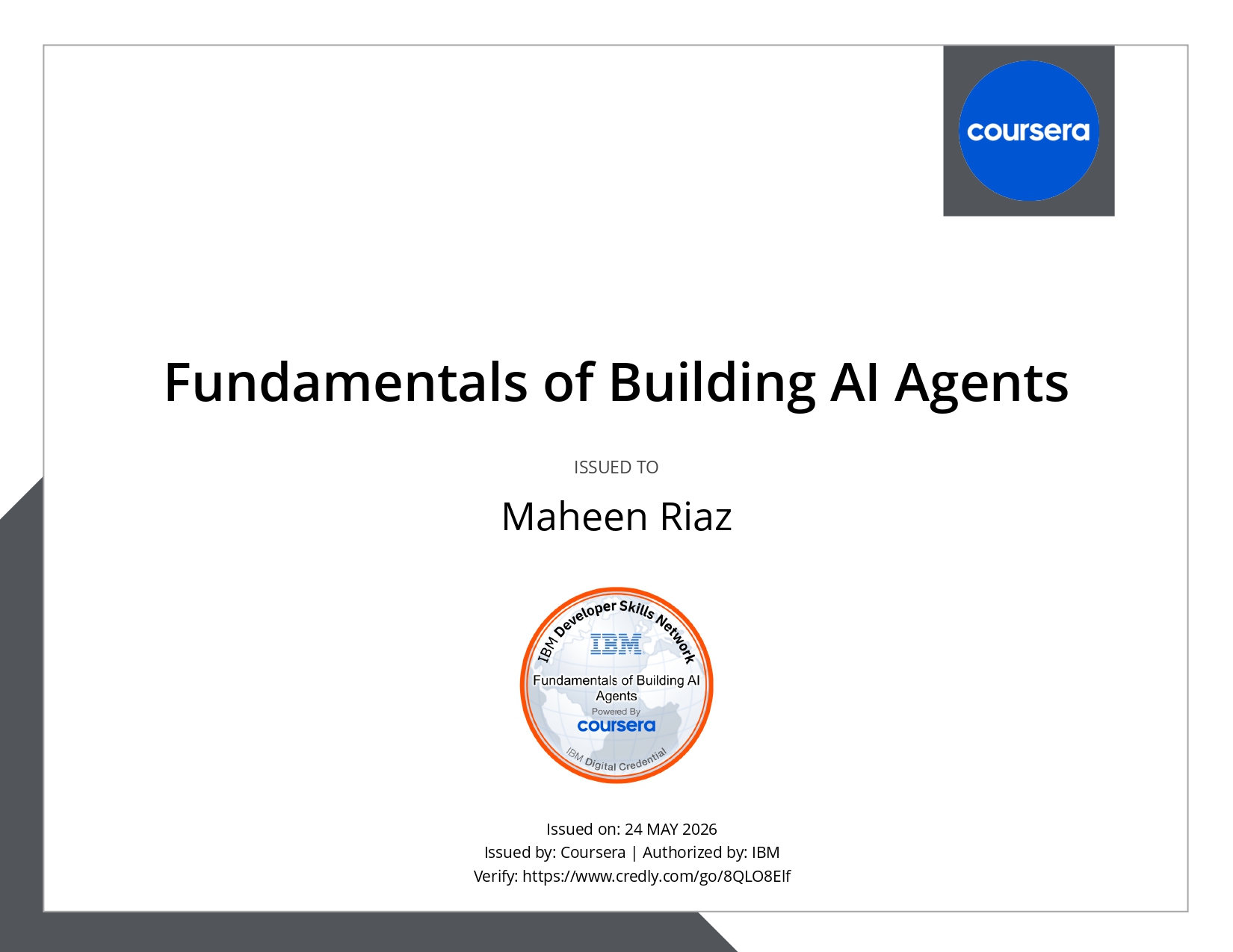 AI Agents Badge