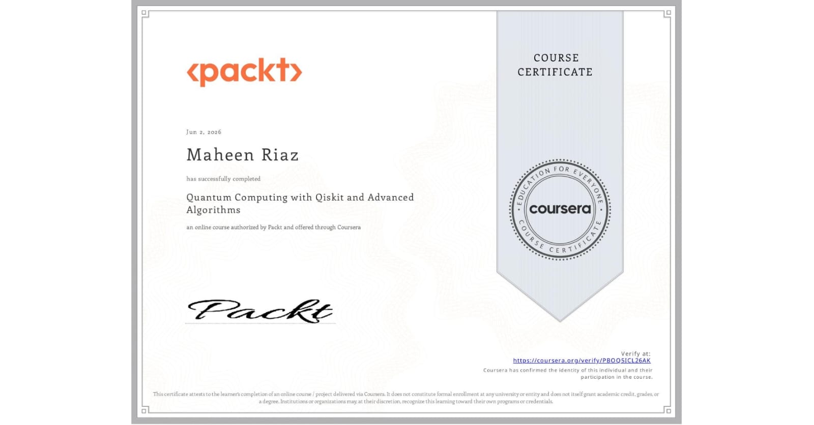 Certificate Image 1