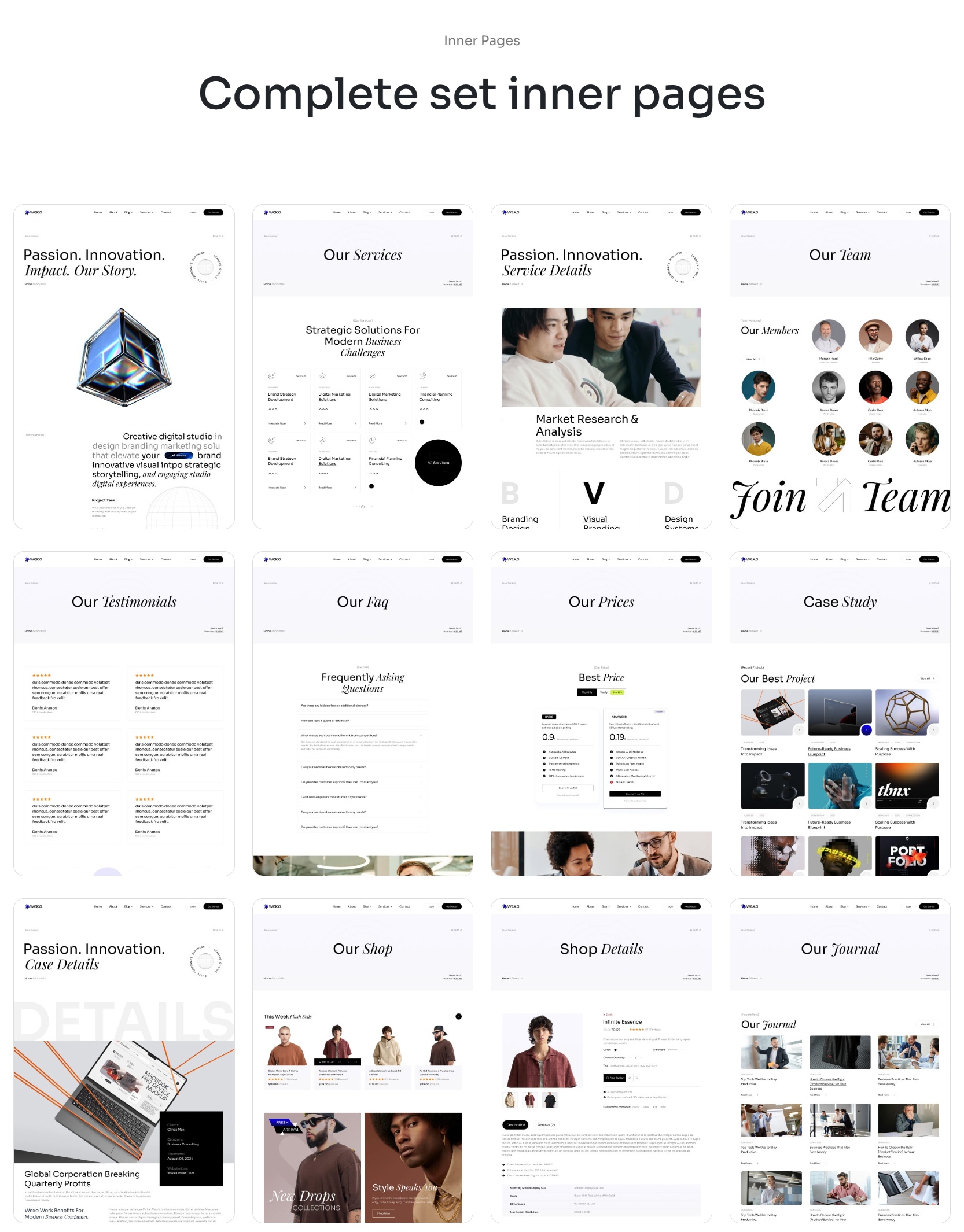 Wexo - Multipurpose & Business WordPress Theme