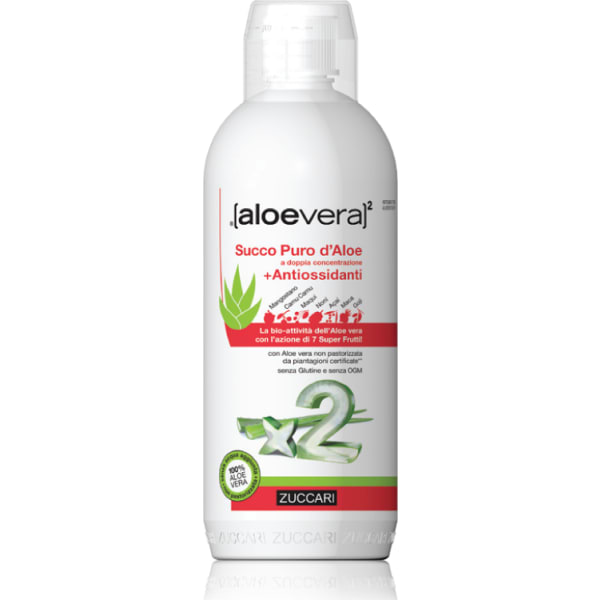 Zuccari - Aloe Vera - Succo puro d'Aloe Vera + Antiossidanti