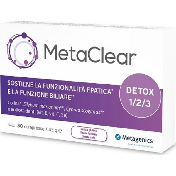 Metagenics MetaClear 30 compresse