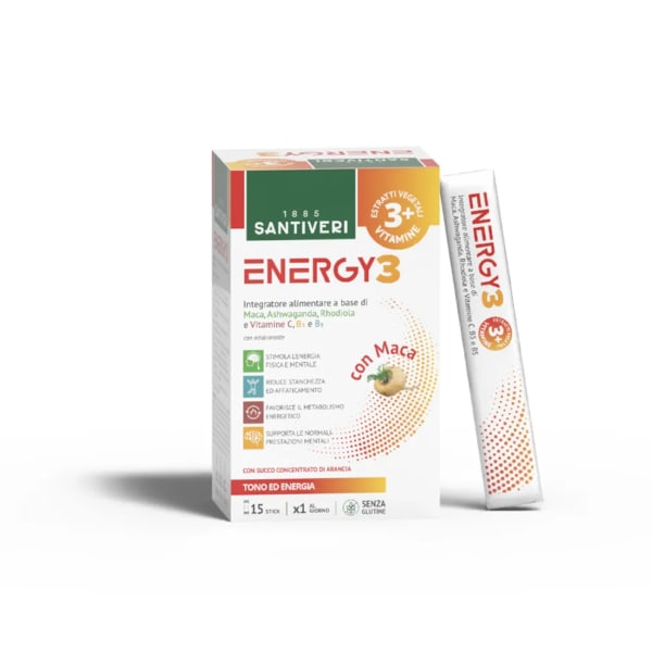 Santiveri Energy 3 Stick 15 stick da 10 ml