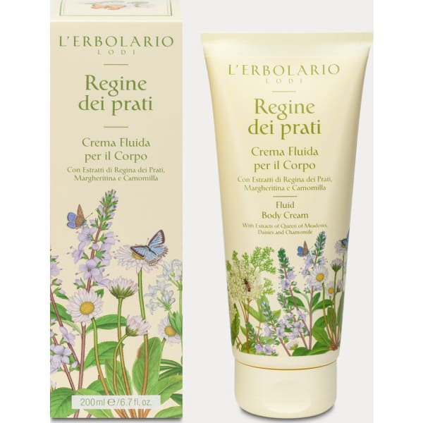 L'Erbolario Regine dei Prati Crema Fluida per il Corpo 200 ml