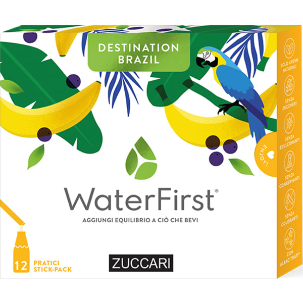 Zuccari WaterFirst Destinazione Brazil 12 stick da 1,5 g