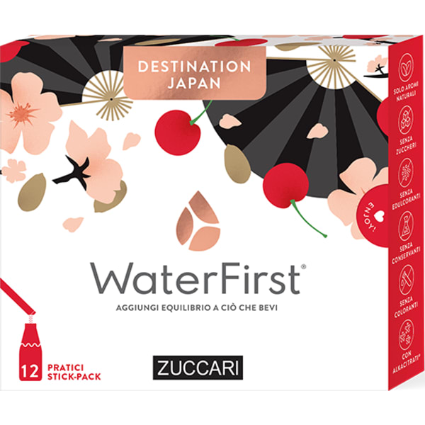 Zuccari WaterFirst Destinazione Japan 12 stick da 1,5 g