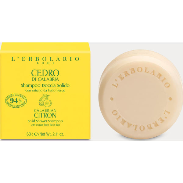 L'Erbolario Cedro di Calabria Shampoo Doccia Solido 60 g