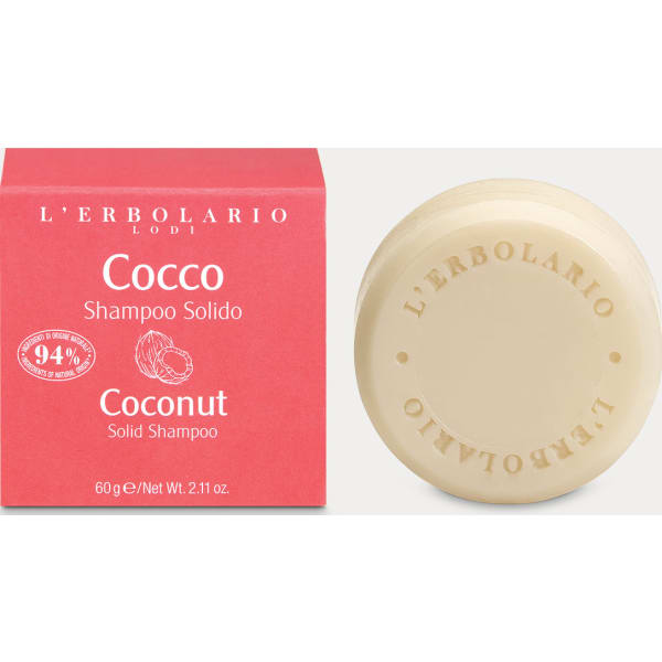 L'Erbolario Cocco Shampoo Solido 60 g
