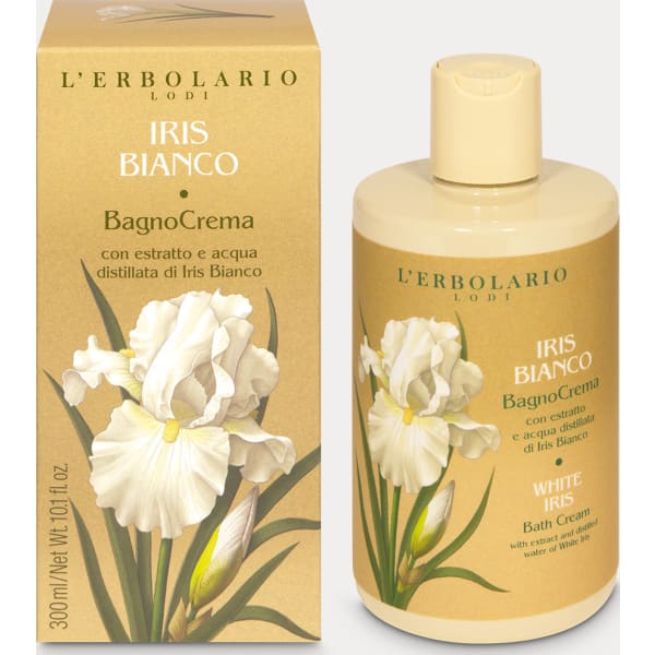 L'Erbolario Iris Bianco Bagnocrema 300 ml