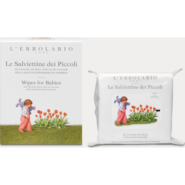 L'Erbolario Il Giardino dei Piccoli Le Salviettine 20 pz