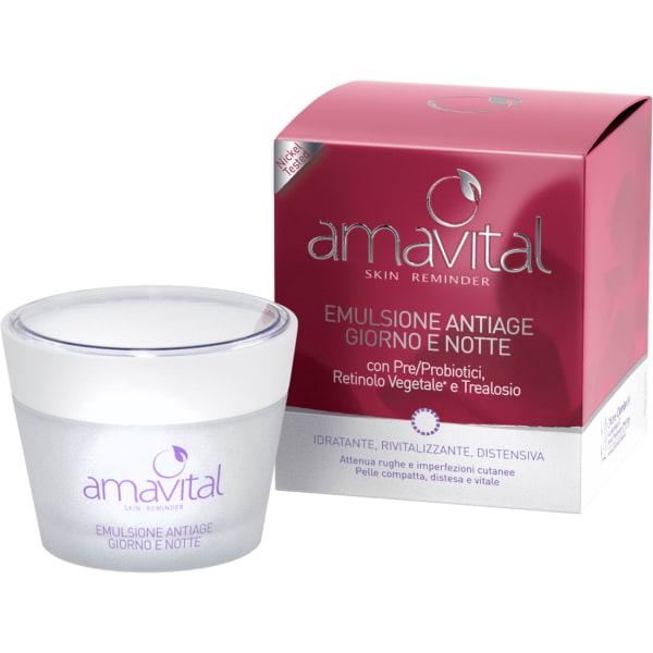 Amavital Skin Reminder Emulsione Antiage Giorno e Notte
