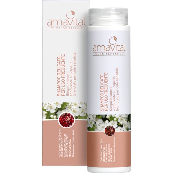 Oficine Clemàn Amavital Cute Sensibile Shampoo Delicato per Uso Frequente