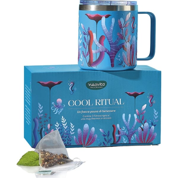 HP Italia Neavita Twice Cool Ritual Cofanetto con Mug Termica e 3 Filtri