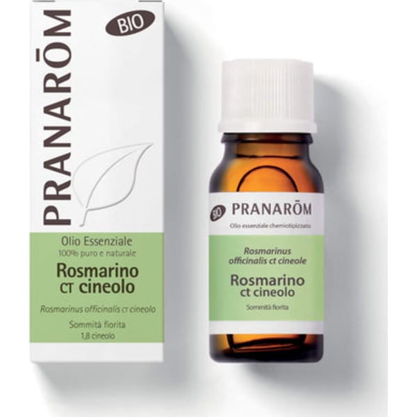 Pranarom Rosmarino Chemiotipizzato Cinetolo Olio Essenziale Biologico 10ml