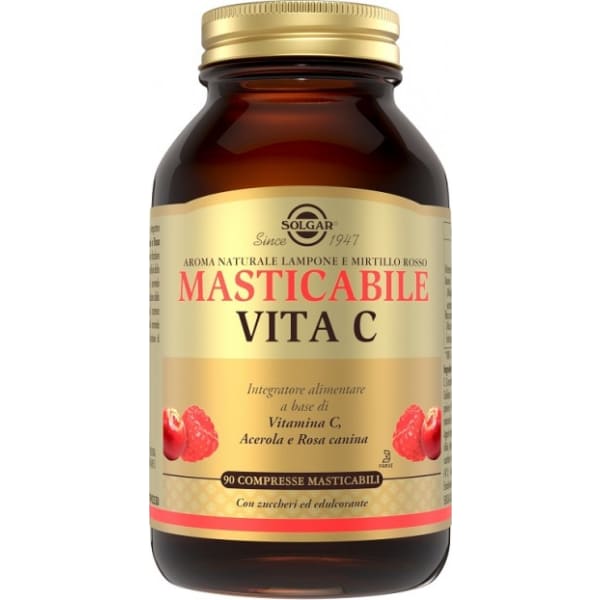 Solgar Vita C Masticabile 90 Compresse Masticabili