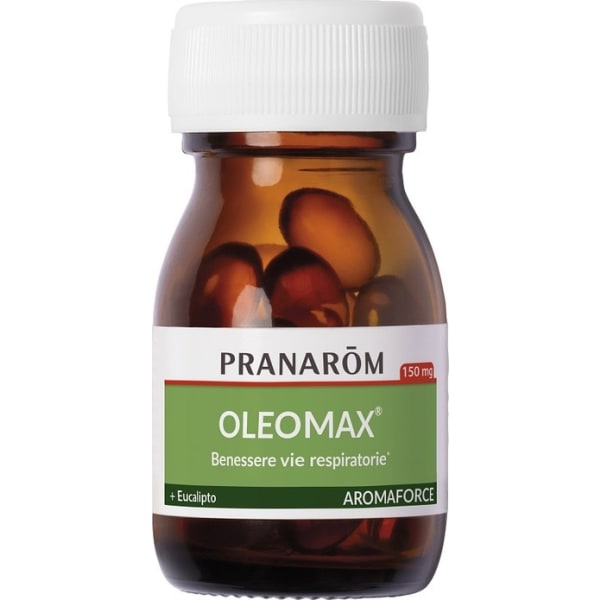 Pranarom Oleomax Integratore Benessere Delle Vie Respiratorie 15 Capsule
