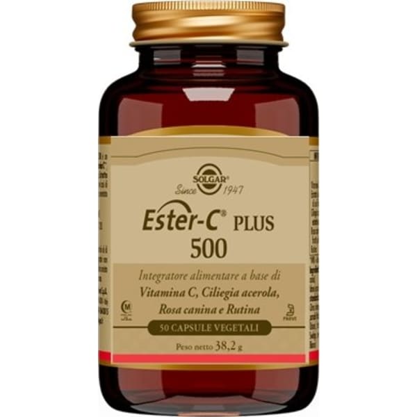 Solgar Ester-C Plus 500 mg 50 Capsule Vegetali