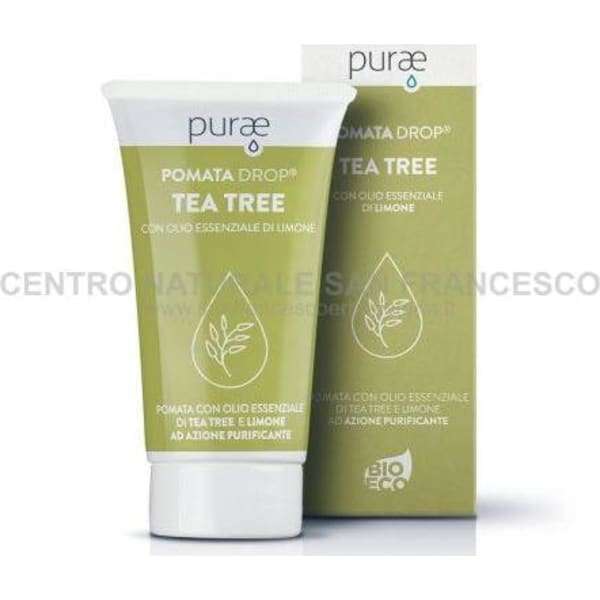 HP Italia Purae Pomata Drop al Tea Tree e Limone Bio 50 ml