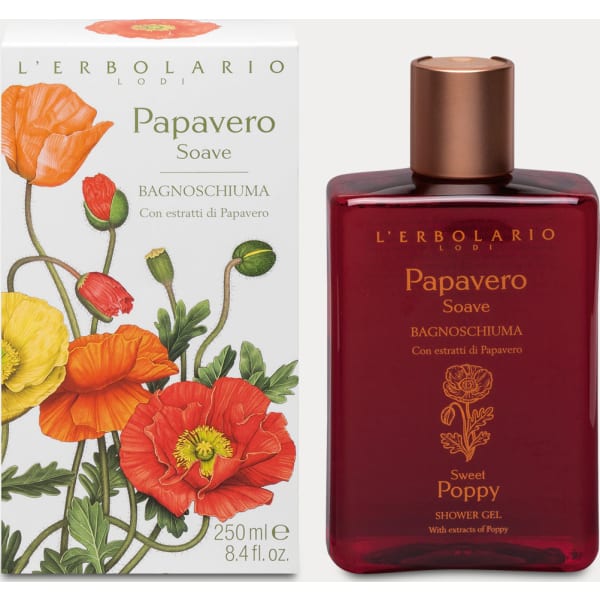 L'Erbolario Papavero Soave Bagnoschiuma 250 ml