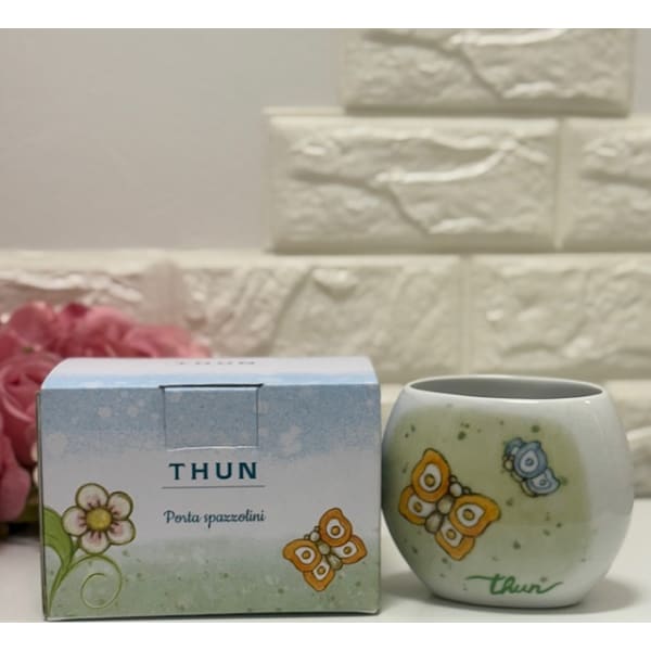 Thun Porta Spazzolini Farfalla