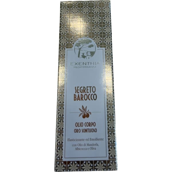 Oficine Clemàn Exenthia Mediterranea Segreto Barocco Olio Corpo Oro Sontuoso 150 ml