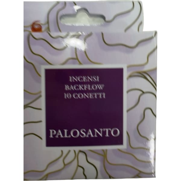 Dhanvantari Conetti di Incenso Backflow Palosanto 10 pezzi