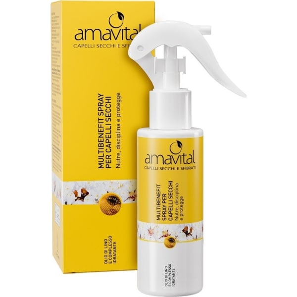 Hp Amavital Multibenefit Spray Capelli Secchi e Sfibrati 100 ml