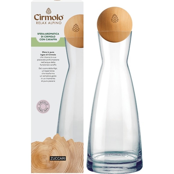 Zuccari Sfera Aromatica di Cirmolo con Caraffa