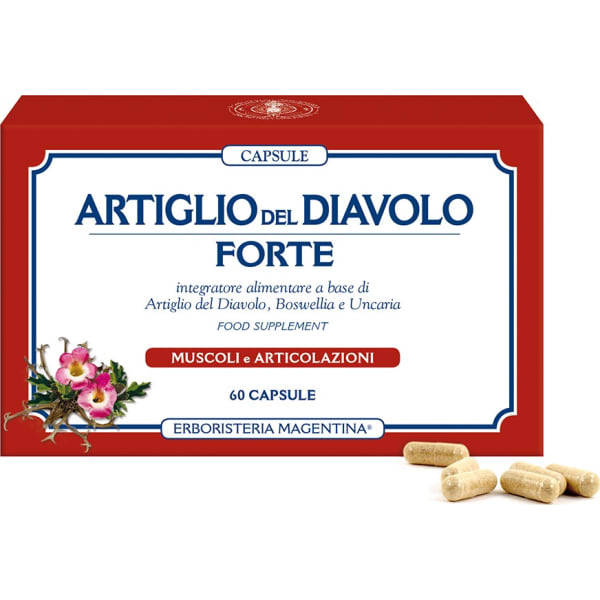 Erboristeria Magentina Artiglio del Diavolo Forte 60 Capsule