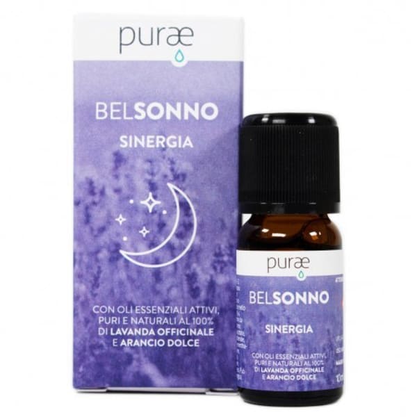 Purae BelSonno Sinergia di Oli Essenziali 10 ml