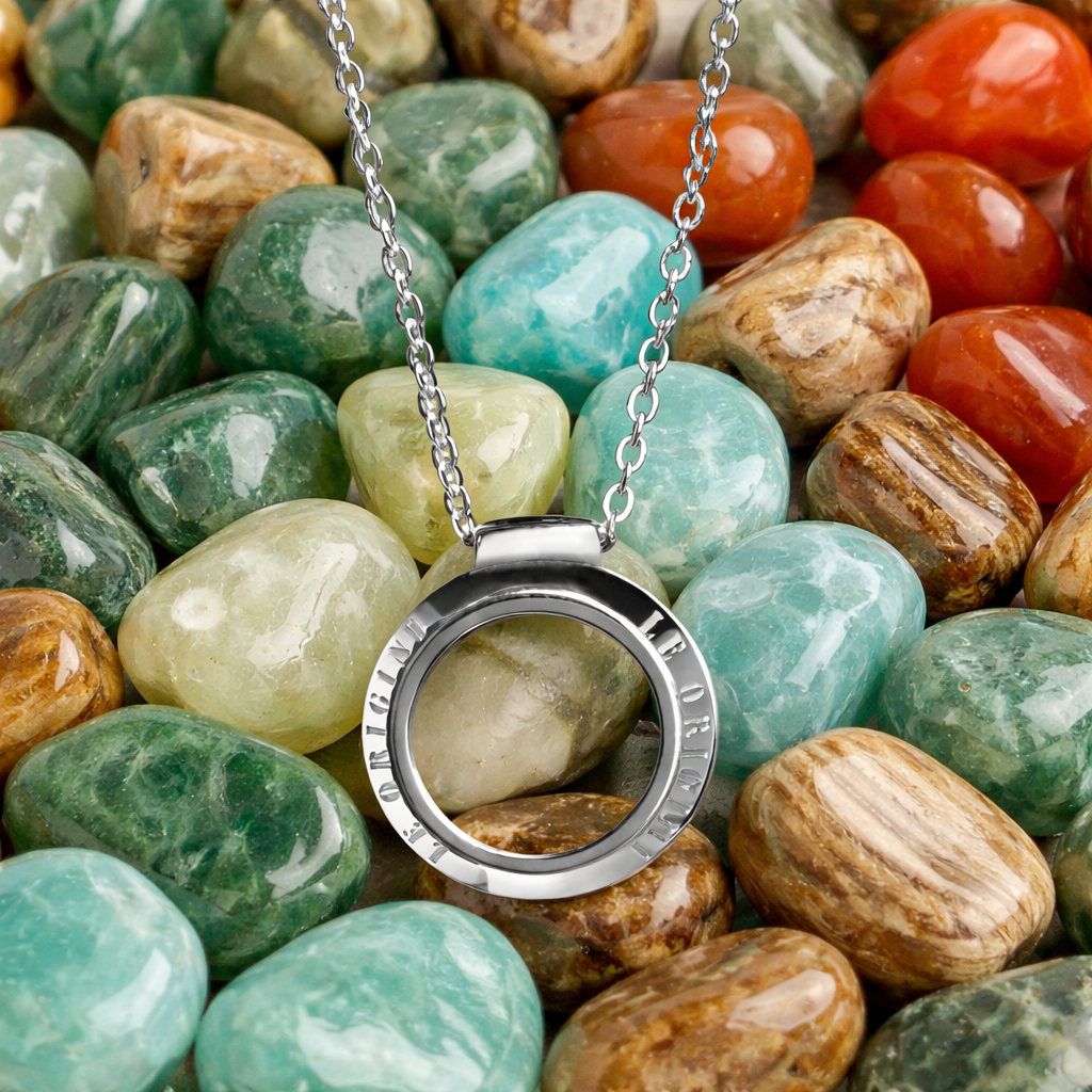 Le Origini - Collana Touch con tre pietre